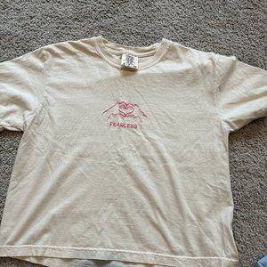 Fearless Cropped t-shirt